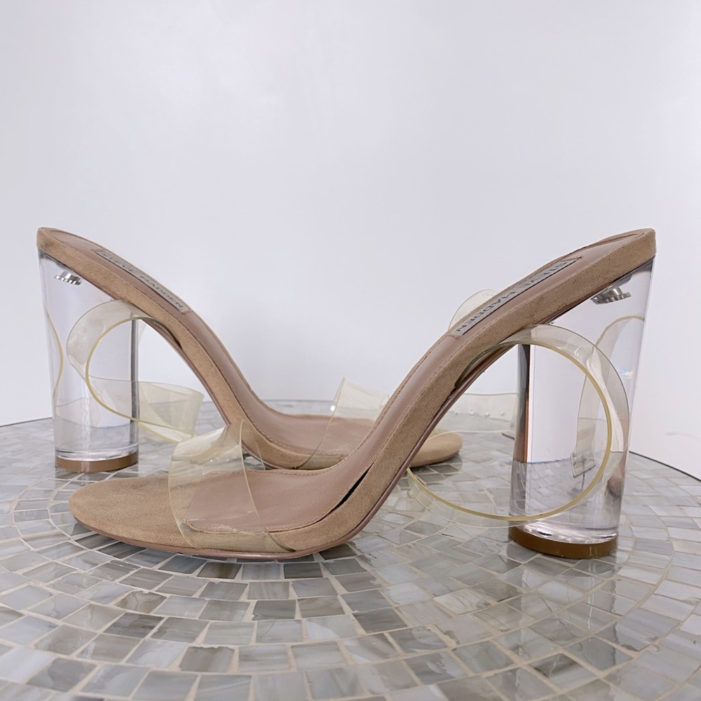 Steve Madden Clearer Clear heels